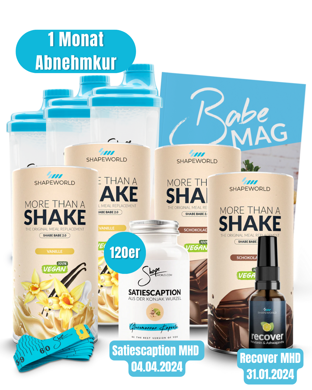 ABNEHM COLLECTION Vegan 2.0 & RECOVER